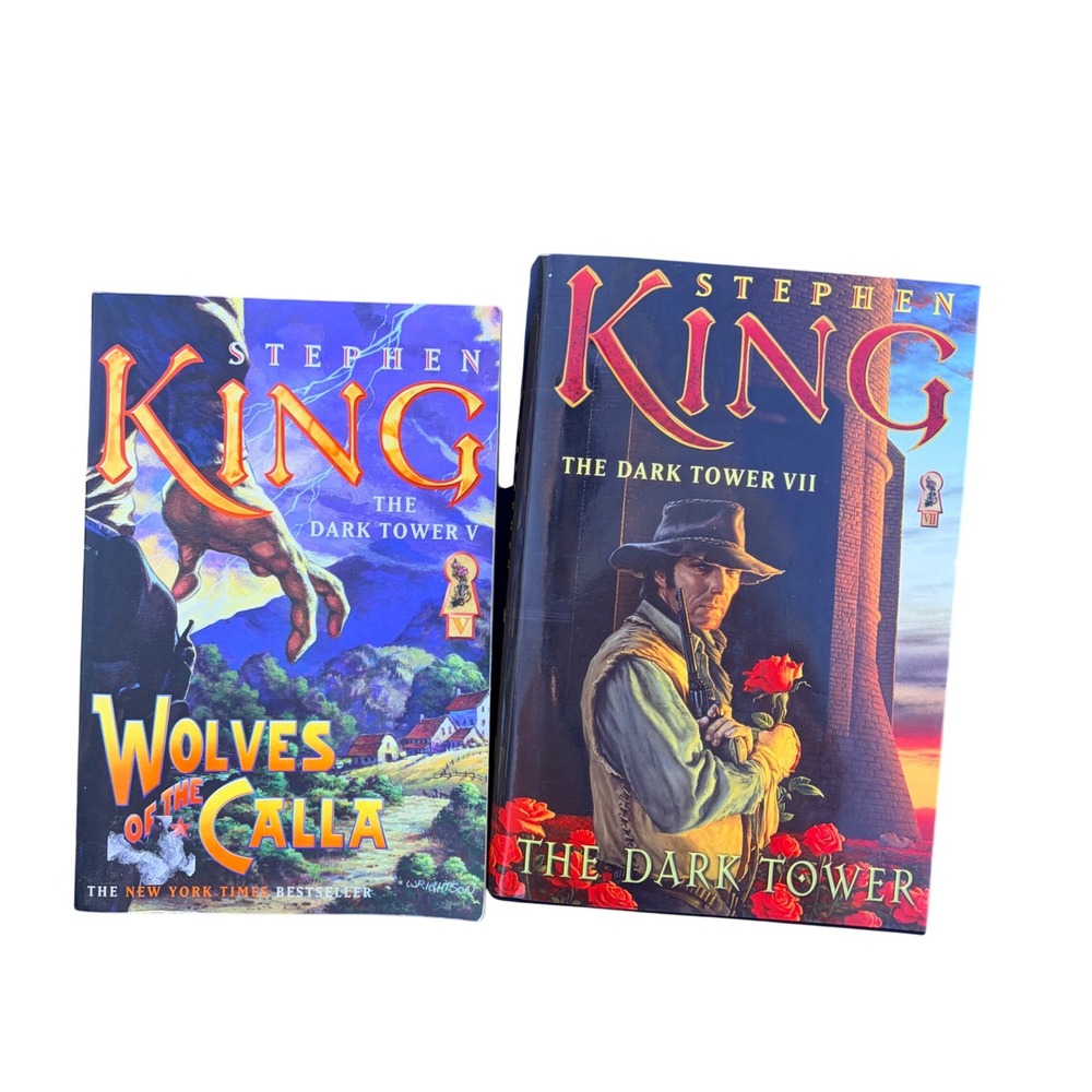 Stephen King The Dark Tower Books 5 & 7 Hardcover Wolves of the Calla